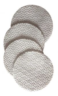 Textured Pads 2 1/8" Round, Lint Free (50)